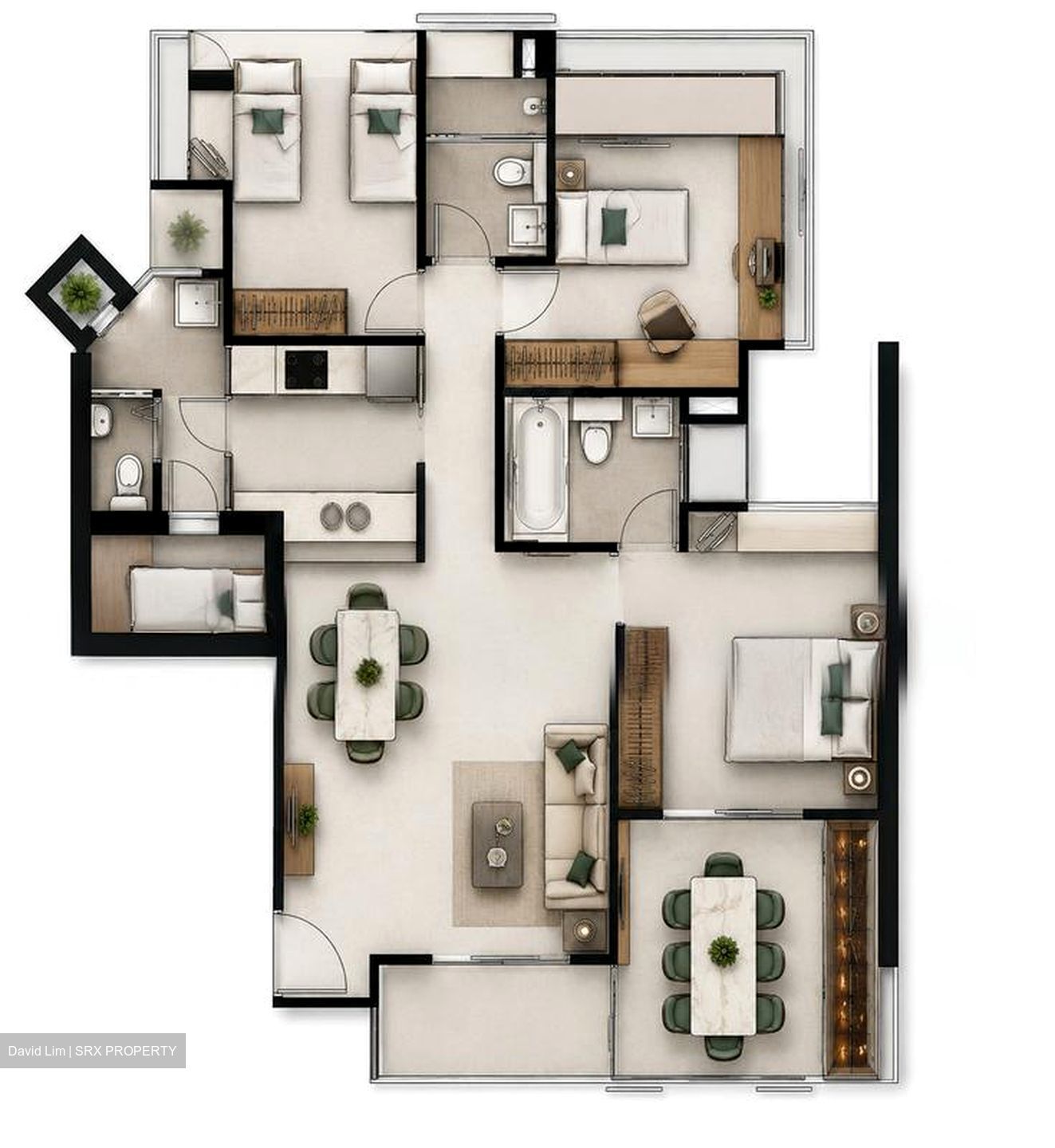 Venezio (D16), Apartment #589004211